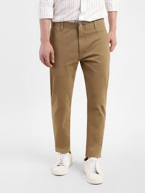 levi's-khaki-cotton-slim-fit-trousers