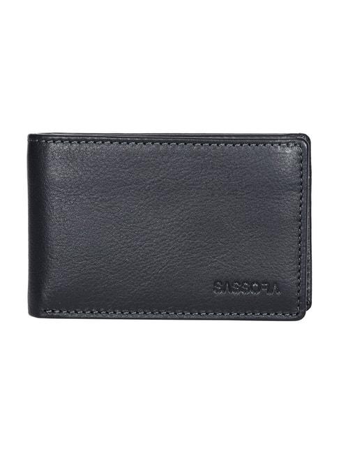 sassora-pablo-black-small-leather-bi-fold-wallet-for-men