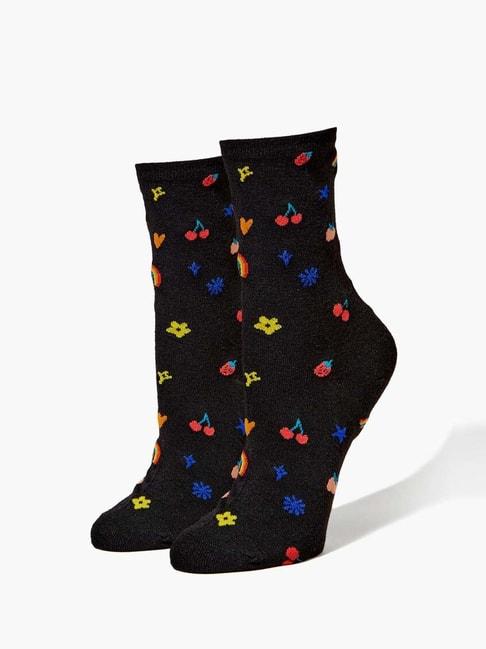 forever-21-black-printed-ankle-socks