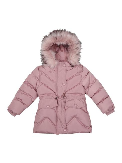 Mothercare Kids Dusty Pink Quilted Full Sleeves Padded Jacket