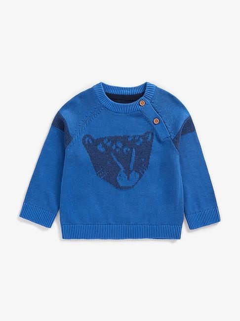 mothercare-kids-royal-blue-printed-full-sleeves-sweater