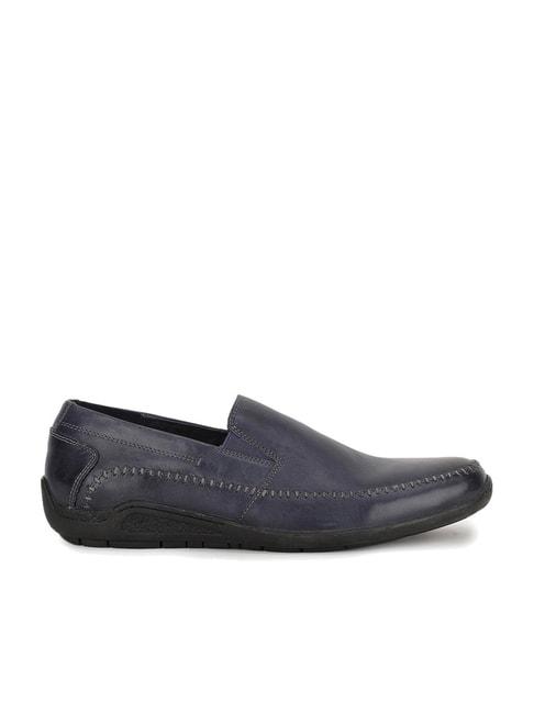Hush Puppies by Bata Men's Blue Casual Loafers