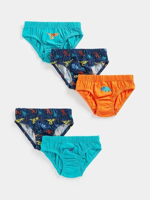 Mothercare Kids Multicolor Printed Brief (Pack of 5)