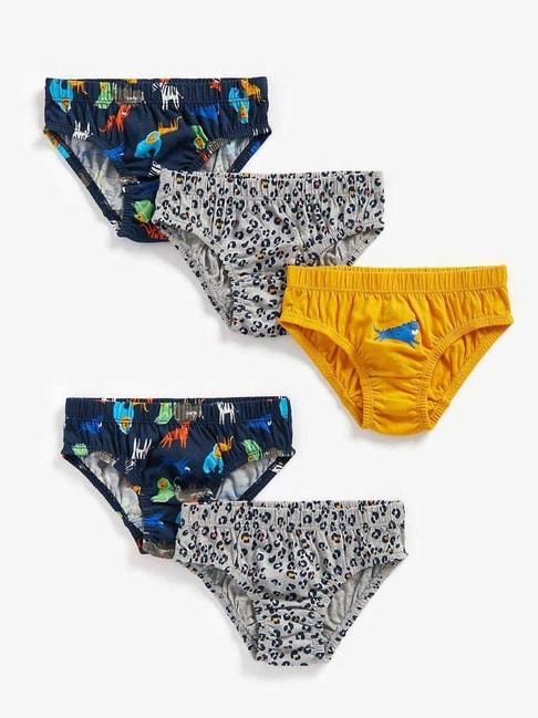 mothercare-kids-multicolor-cotton-printed-brief-(pack-of-5)