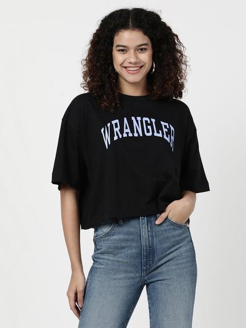 wrangler-jet-black-cotton-graphic-t-shirt