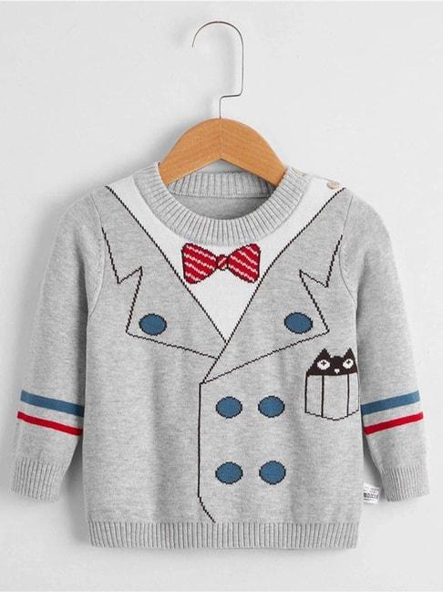 little-surprise-box-grey-printed-full-sleeves-sweater