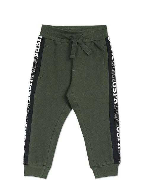 u.s.-polo-assn.-kids-olive-solid-joggers