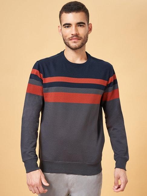 urban-ranger-by-pantaloons-charcoal-regular-fit-striped-sweatshirt