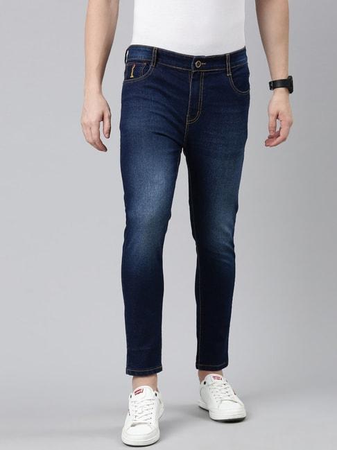 cinocci-blue-cotton-slim-fit-jeans