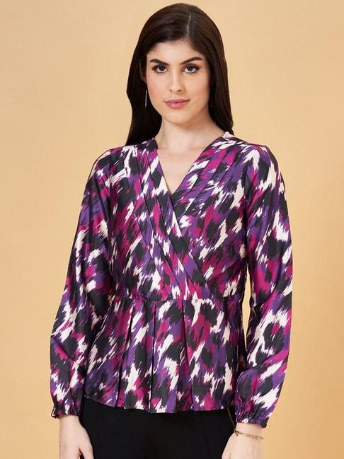 Annabelle by Pantaloons Multicolored Printed Top