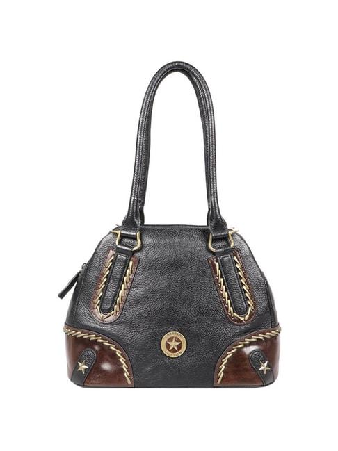 Hidesign Rebels Joanarc 02 Andora Cherokee Black Solid Medium Shoulder Handbag