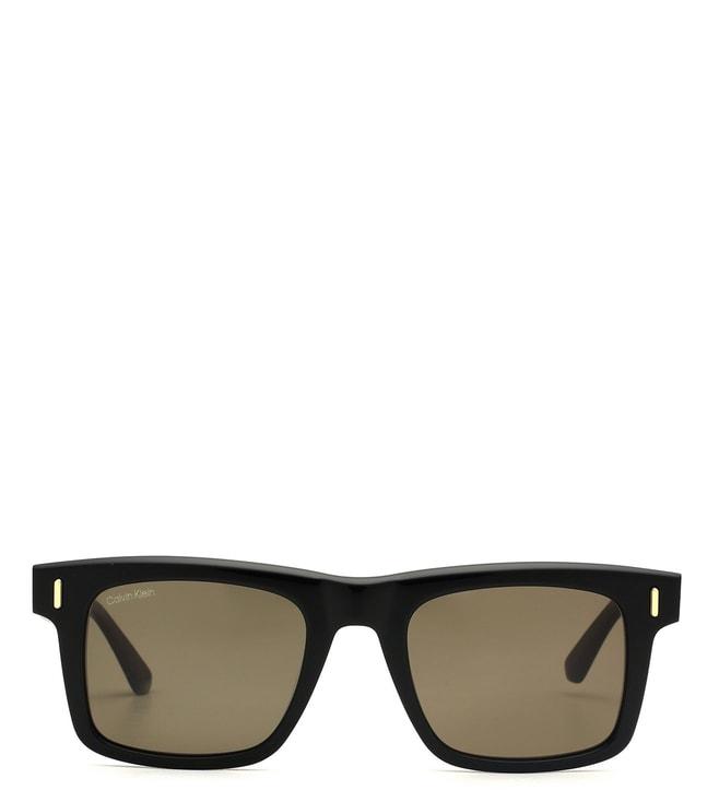 Calvin Klein CK2251100151S Brown UV Protected Wayfarer Sunglasses for Women