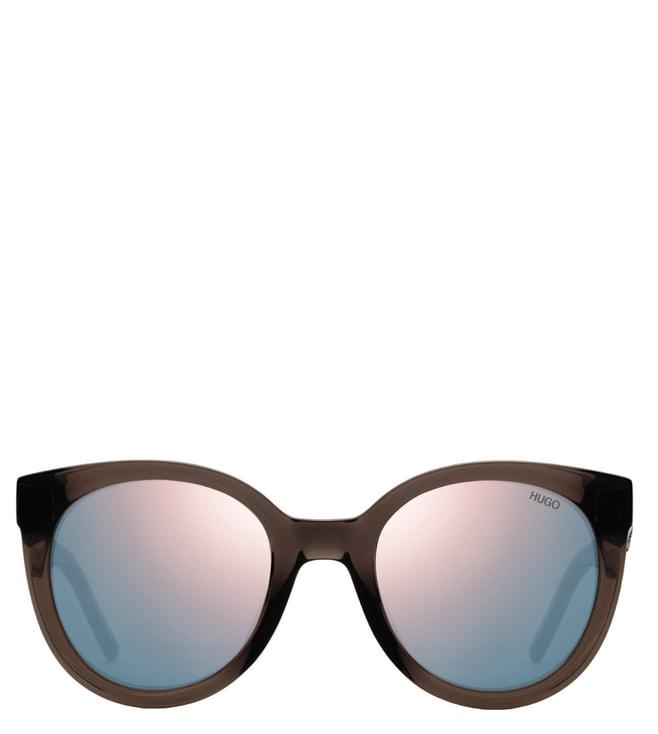 Hugo 203013KB7520J Rose Gold Multilayer CONTEMPORARY Cat Eye Sunglasses for Women