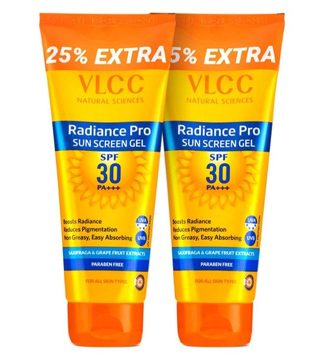 VLCC Radiance Pro Sun Screen Gel SPF 30 PA+++ - Pack of 2