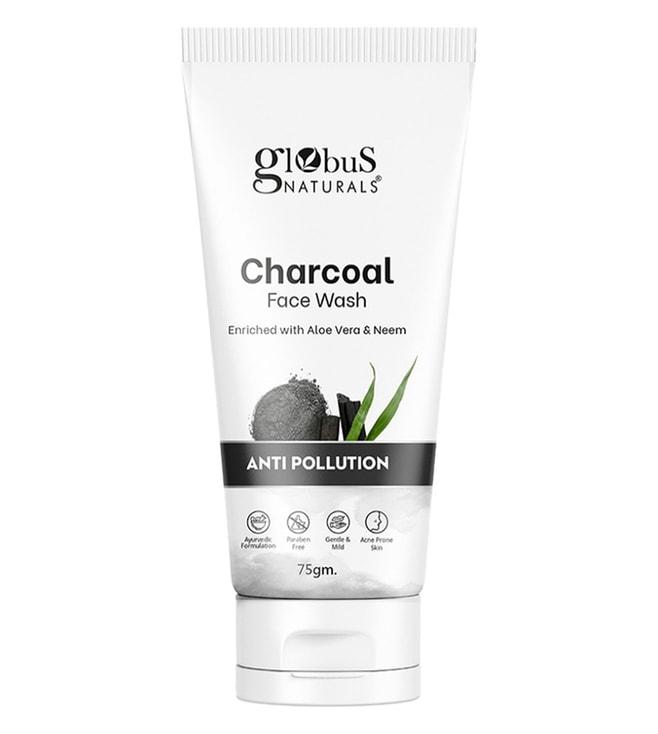 Globus Naturals Charcoal Face Wash - 75 gm