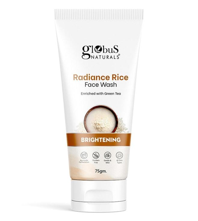 Globus Naturals Radiance Rice Face Wash - 75 gm