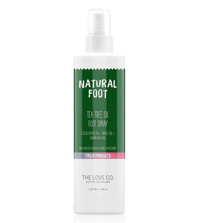 The Love Co. Natural Foot Tea Tree Oil Foot Spray - 100 ml