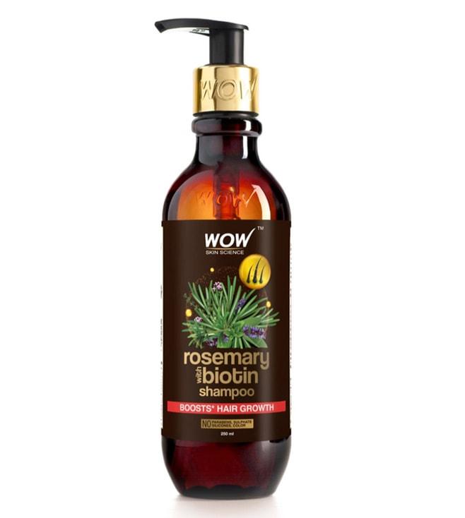 WOW Skin Science Rosemary with Biotin Shampoo - 250 ml