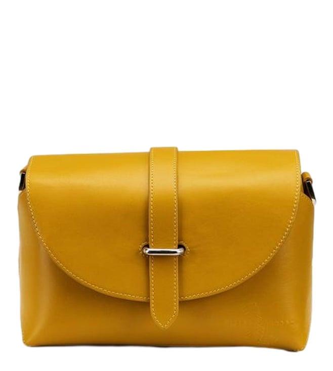 tiger-marron-yellow-lady-like-small-cross-body-bag