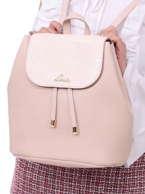 lavie-misty-beige-medium-backpack