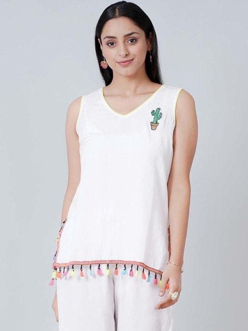 first-resort-by-ramola-bachchan-white-summer-top
