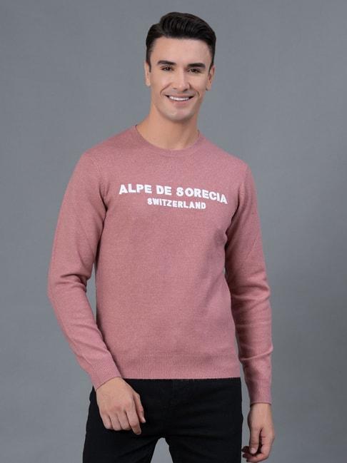 red-tape-pink-regular-fit-sweater