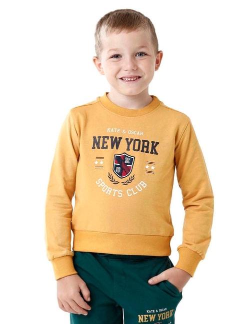 kate-&-oscar-kids-mustard-cotton-printed-full-sleeves-sweatshirt
