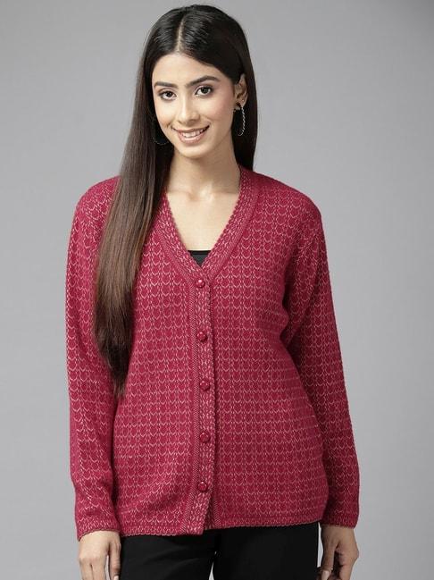 Cayman Red Knitted Cardigan