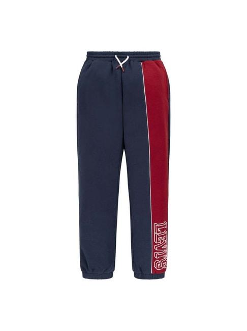 Levi's Kids Blue & Red Printed Joggers