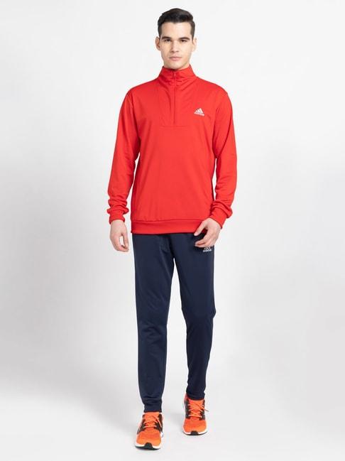 adidas-red-&-navy-regular-fit-sports-set