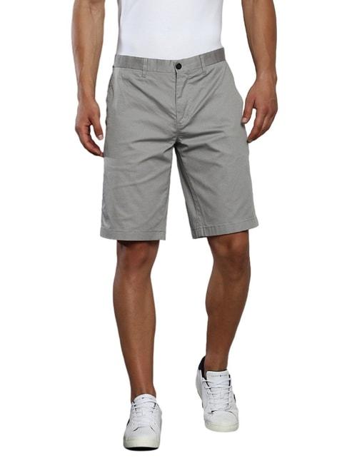 tommy-hilfiger-october-grey-cotton-regular-fit-shorts
