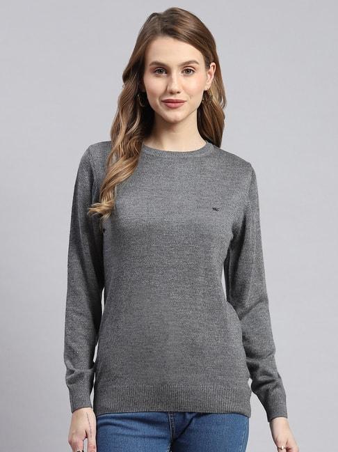 Monte Carlo Grey Melange Sweater