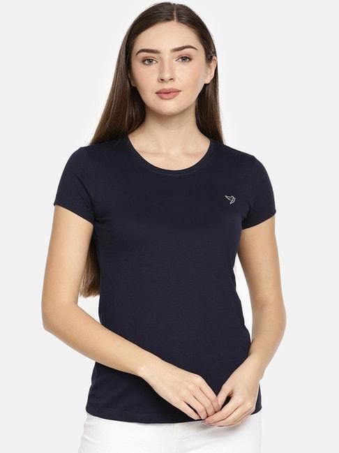 twin-birds-navy-cotton-logo-print-t-shirt