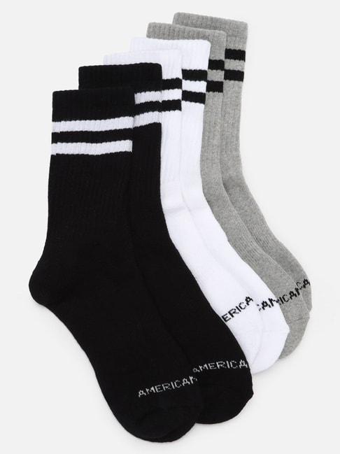 American Eagle Outfitters Multicolored Cotton Regular Fit Socks