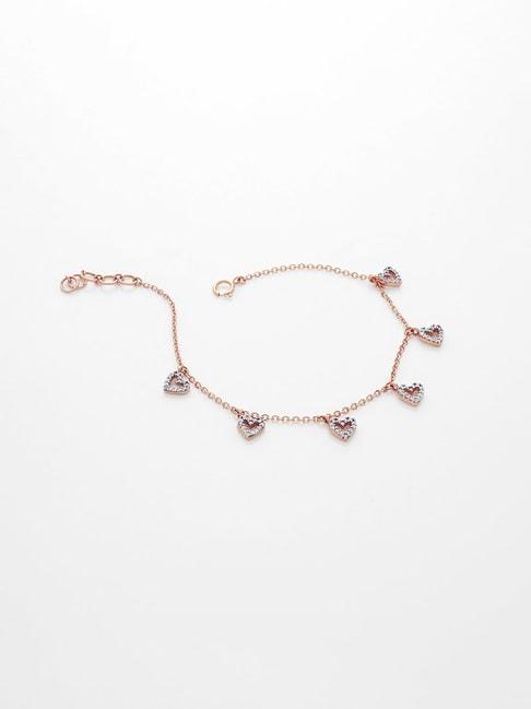 Malabar Gold & Diamonds 18k Rose Gold Chain Bracelet