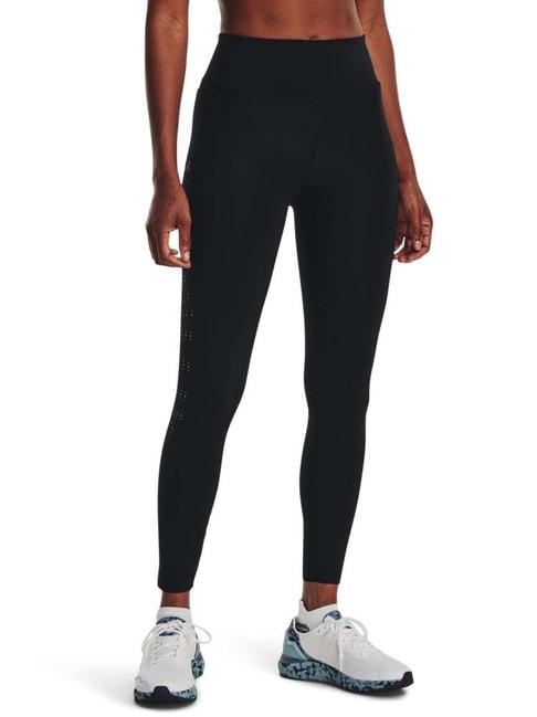 UNDER ARMOUR Black High Rise Sports Tights