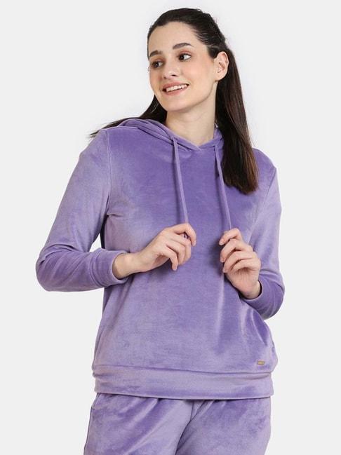 zivame-purple-regular-fit-hoodie