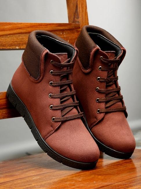 flat-n-heels-women's-brown-derby-boots