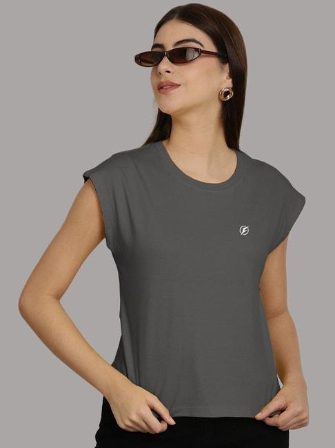 friskers-grey-slim-fit-sports-t-shirt