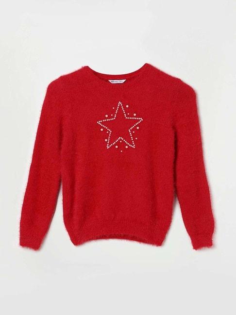 fame-forever-by-lifestyle-kids-red-embroidered-full-sleeves-sweater