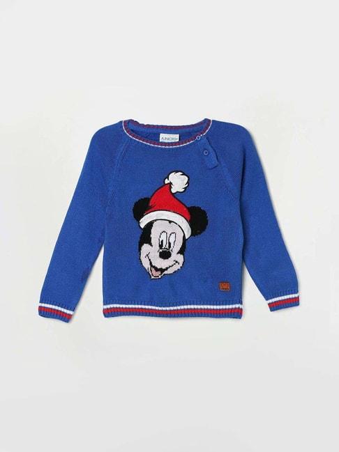 juniors-by-lifestyle-kids-royal-blue-cotton-printed-full-sleeves-sweater