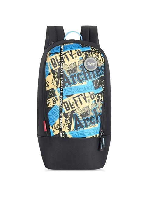 skybags-archies-02-black-polyester-printed-backpack---15-ltrs