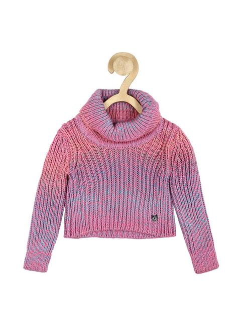 allen-solly-junior-multicolor-self-design-sweater