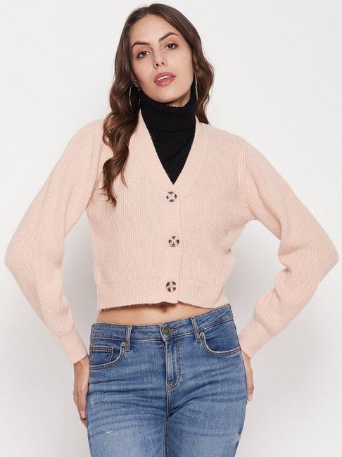 madame-pink-regular-fit-sweater