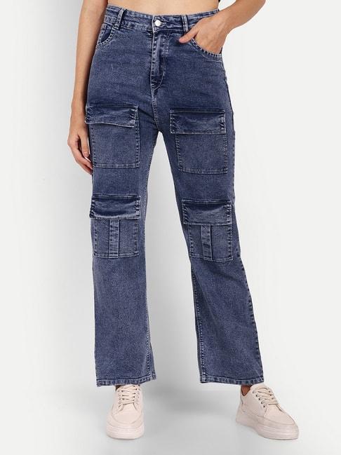 broadstar-light-blue-denim-relaxed-fit-high-rise-cargo-jeans