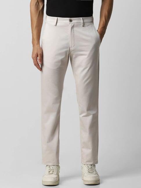 van-heusen-sport-beige-cotton-slim-fit-texture-trousers
