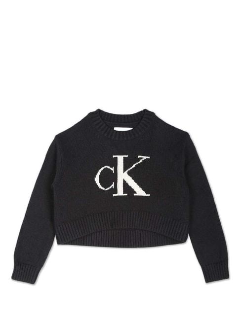 calvin-klein-jeans-kids-black-cotton-regular-fit-full-sleeves-sweater