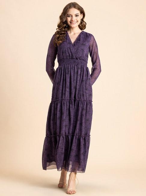 moomaya-purple-floral-print-maxi-dress