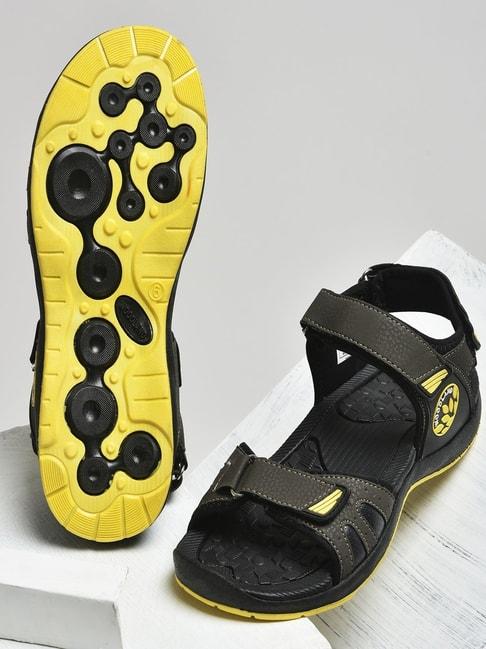 Woodland Men's Olive Floater Sandals