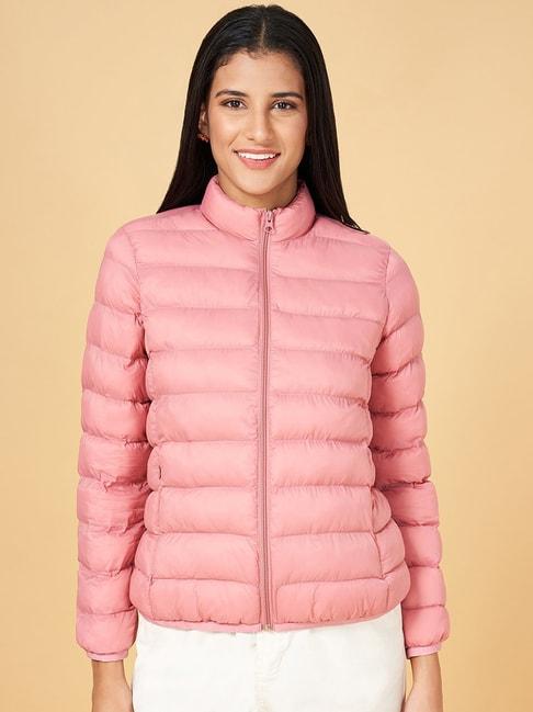 honey-by-pantaloons-peach-comfort-fit-puffer-jacket